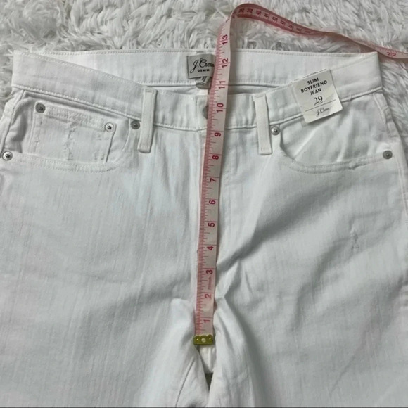 New With Defects J Crew Slim Boy Jeans White 29 - Picture 9 of 11